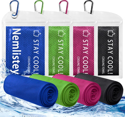 4 Pack Cooling Towels
