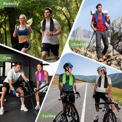 4 Pack Cooling Towels